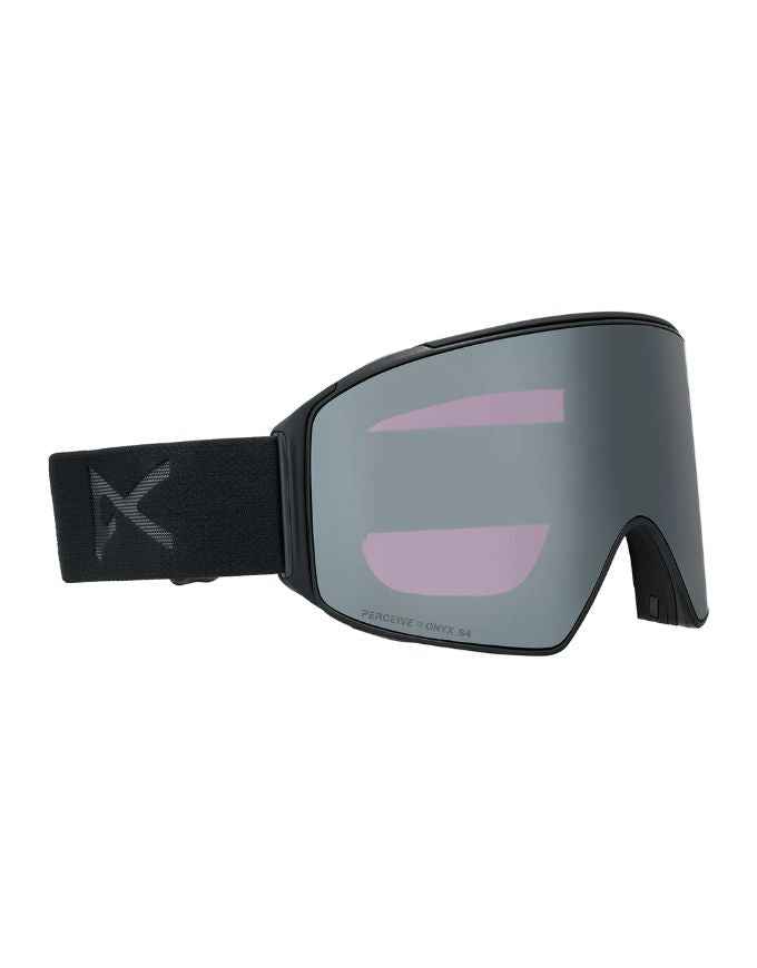 Anon M4 Cylindrical Goggle 2026 | Fiesta Red /Perceive Sunny Onyx